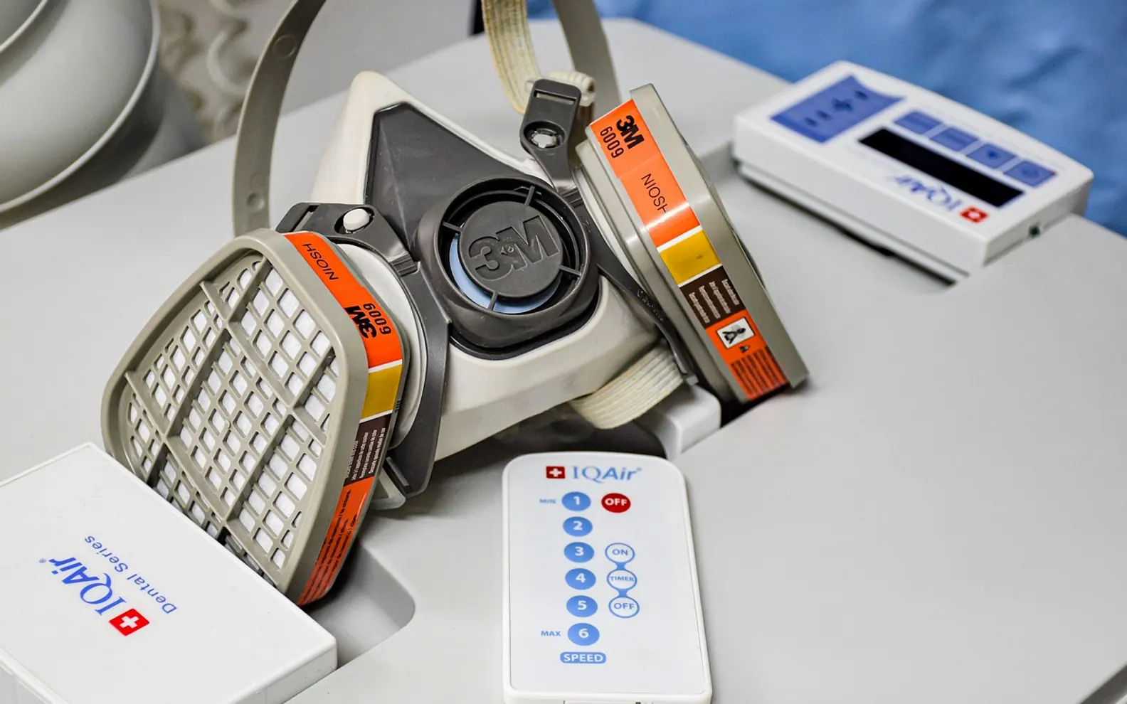 Air purifier, dental and dentistry