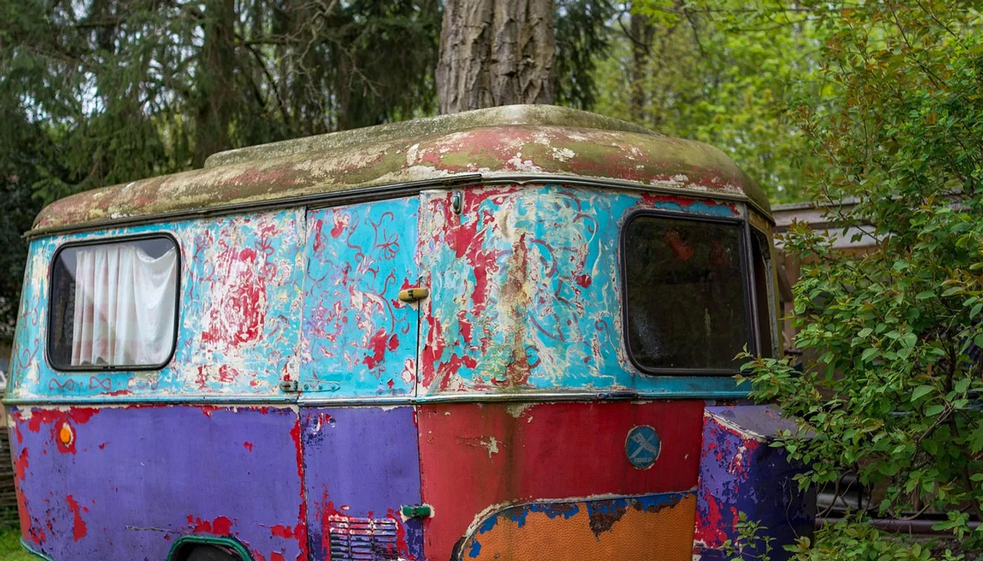 Caravan, camper and camping